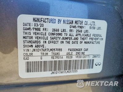 Zdjęcie 12 z 12 samochodu: 2020 INFINITI Q50 3.0T LUXE VIN:JN1EV7AR7LM257055 - miniatura