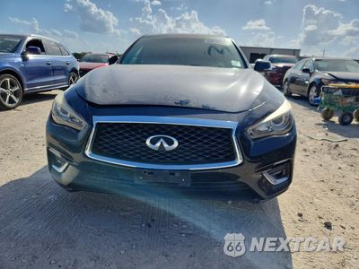 Piąte zdjęcie samochodu w środku: 2018 INFINITI Q50 3.0T LUXE VIN:JN1EV7AP3JM351557 - miniatura