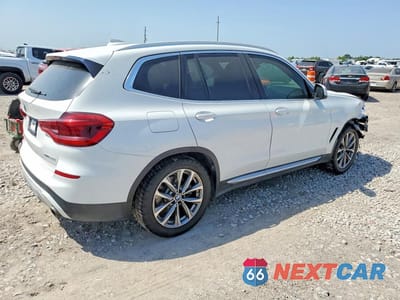 Trzecie zdjęcie samochodu z tyłu: 2019 BMW X3 SDRIVE30I VIN:5UXTR7C54KLR50221 - miniatura