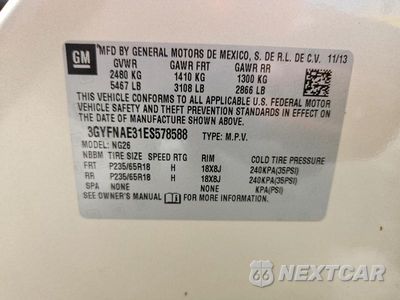 Zdjęcie 13 z 13 samochodu: 2014 CADILLAC SRX VIN:3GYFNAE31ES578588 - miniatura