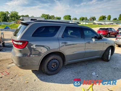 Trzecie zdjęcie samochodu z tyłu: 2023 DODGE DURANGO GT VIN:1C4RDJDG6PC573891 - miniatura