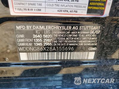 Zdjęcie 13 z 13 samochodu: 2008 MERCEDES-BENZ S 550 4MATIC VIN:WDDNG86X28A155696 - miniatura