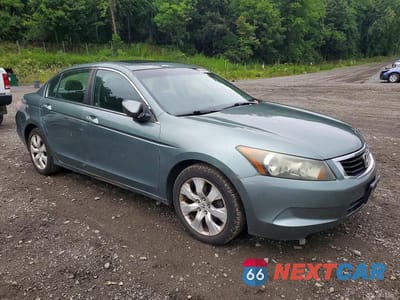 Czwarte zdjęcie samochodu z boku: 2008 HONDA ACCORD EX VIN:1HGCP26708A039445 - miniatura