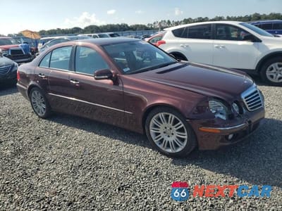 Czwarte zdjęcie samochodu z boku: 2007 MERCEDES-BENZ E 350 VIN:WDBUF56X17B178532 - miniatura