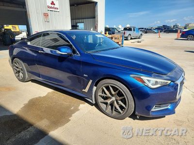 Czwarte zdjęcie samochodu z boku: 2018 INFINITI Q60 3.0T LUXE VIN:JN1EV7EL7JM390921 - miniatura