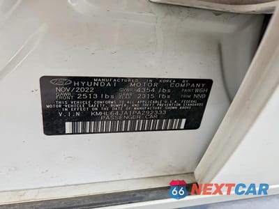Zdjęcie 12 z 12 samochodu: 2023 HYUNDAI SONATA SEL VIN:KMHL64JA1PA292333 - miniatura