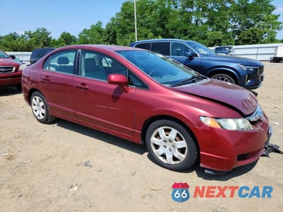 Czwarte zdjęcie samochodu z boku: 2010 HONDA CIVIC LX VIN:2HGFA1F55AH546792 - miniatura