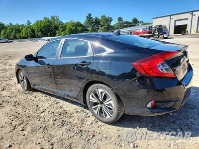 Drugie zdjęcie samochodu z przodu: 2018 HONDA CIVIC EXL VIN:JHMFC1F78JX029023 - miniatura