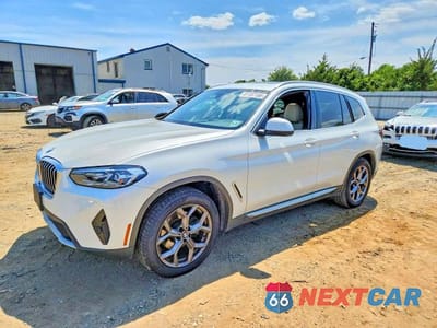 2022 BMW X3 XDRIVE30I 5UX53DP0XN9M95691 - główne zdjęcie licytacji z USA - miniatura