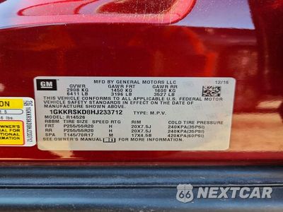 Zdjęcie 13 z 13 samochodu: 2017 GMC ACADIA LIMITED SLT-2 VIN:1GKKRSKD8HJ233712 - miniatura