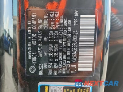 Zdjęcie 13 z 13 samochodu: 2023 HYUNDAI PALISADE XRT VIN:KM8R34GE3PU490424 - miniatura