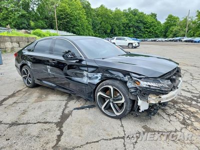 Czwarte zdjęcie samochodu z boku: 2022 HONDA ACCORD SPORT SE VIN:1HGCV1F44NA111734 - miniatura