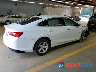 Trzecie zdjęcie samochodu z tyłu: 2017 CHEVROLET MALIBU LS VIN:1G1ZB5ST6HF150539 - miniatura