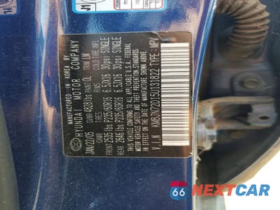 Zdjęcie 12 z 12 samochodu: 2005 HYUNDAI TUCSON GLS VIN:KM8JN72D15U131822 - miniatura