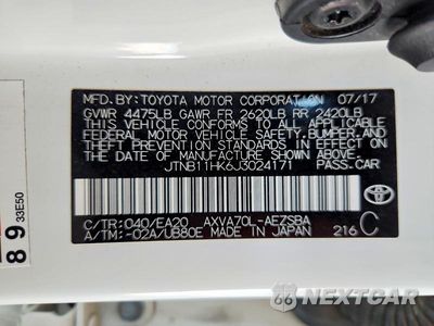Zdjęcie 13 z 13 samochodu: 2018 TOYOTA CAMRY SE VIN:JTNB11HK6J3024171 - miniatura