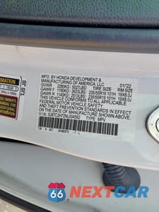 Zdjęcie 13 z 13 samochodu: 2022 ACURA RDX ADVANCE VIN:5J8TC2H72NL004592 - miniatura