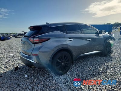 Trzecie zdjęcie samochodu z tyłu: 2022 NISSAN MURANO SL VIN:5N1AZ2CJXNC117726 - miniatura
