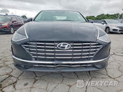 Piąte zdjęcie samochodu w środku: 2021 HYUNDAI SONATA HYBRID BLUE VIN:KMHL24JJ2MA029663 - miniatura