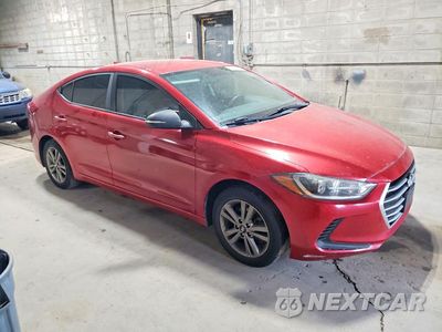 Czwarte zdjęcie samochodu z boku: 2018 HYUNDAI ELANTRA SEL VIN:5NPD84LF9JH300013 - miniatura