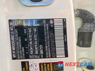 Zdjęcie 14 z 14 samochodu: 2023 MERCEDES-BENZ GLS 450 4MATIC VIN:4JGFF5KE8PA891234 - miniatura