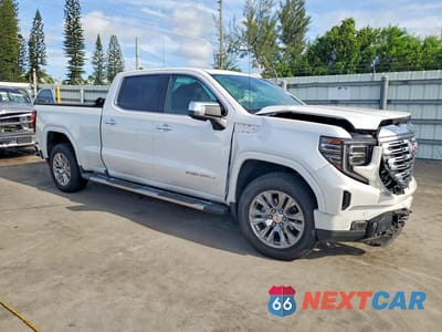 Czwarte zdjęcie samochodu z boku: 2024 GMC SIERRA K1500 DENALI VIN:3GTUUGEL0RG219213 - miniatura
