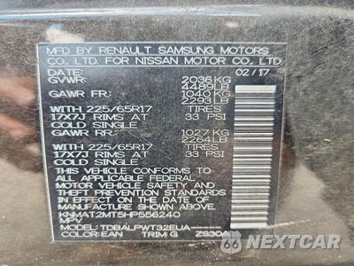 Zdjęcie 14 z 14 samochodu: 2017 NISSAN ROGUE S VIN:KNMAT2MT5HP556240 - miniatura