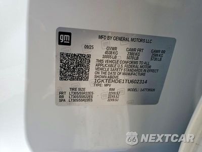Zdjęcie 13 z 13 samochodu: 2026 GMC HUMMER SUV 2X VIN:1GKTEHDE1TU602314 - miniatura