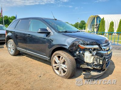 Czwarte zdjęcie samochodu z boku: 2014 FORD EDGE SEL VIN:2FMDK4JC3EBA93559 - miniatura