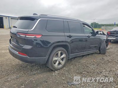 Trzecie zdjęcie samochodu z tyłu: 2021 JEEP GRAND CHEROKEE L LIMITED VIN:1C4RJKBG0M8101542 - miniatura