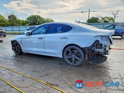 Drugie zdjęcie samochodu z przodu: 2019 GENESIS G70 2.0T ADVANCED VIN:KMTG44LA6KU040160 - miniatura