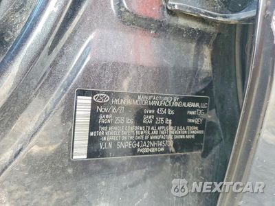Zdjęcie 12 z 12 samochodu: 2022 HYUNDAI SONATA SE VIN:5NPEG4JA2NH145700 - miniatura