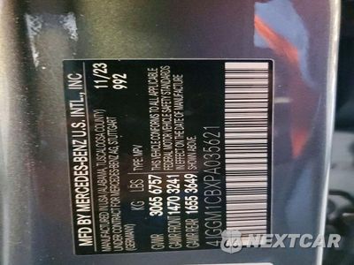 Zdjęcie 13 z 13 samochodu: 2023 MERCEDES-BENZ EQE SUV 350 4MATIC VIN:4JGGM1CBXPA035621 - miniatura