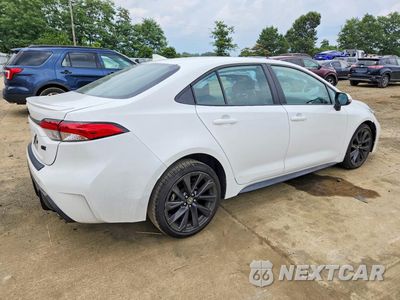 Trzecie zdjęcie samochodu z tyłu: 2023 TOYOTA COROLLA SE VIN:5YFS4MCE2PP142667 - miniatura