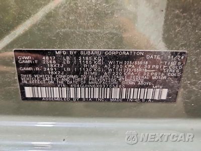 Zdjęcie 13 z 13 samochodu: 2025 SUBARU CROSSTREK LIMITED VIN:4S4GUHN6XS3705660 - miniatura