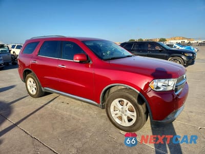 Czwarte zdjęcie samochodu z boku: 2013 DODGE DURANGO CREW VIN:1C4RDHDG0DC679595 - miniatura