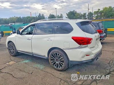 Drugie zdjęcie samochodu z przodu: 2017 NISSAN PATHFINDER PLATINUM VIN:5N1DR2MM9HC604751 - miniatura