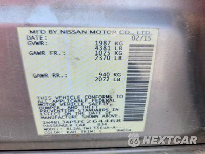 Zdjęcie 12 z 12 samochodu: 2015 NISSAN ALTIMA 3.5 SL VIN:1N4BL3AP5FC264468 - miniatura