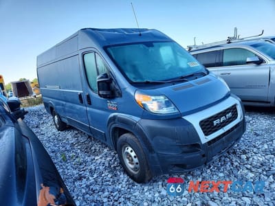 Czwarte zdjęcie samochodu z boku: 2020 RAM PROMASTER 3500 DELIVERY VAN VIN:3C6URVJG5LE140578 - miniatura