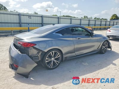 Trzecie zdjęcie samochodu z tyłu: 2017 INFINITI Q60 3.0T PREMIUM VIN:JN1EV7EK4HM361457 - miniatura