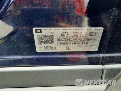Zdjęcie 13 z 13 samochodu: 2020 CHEVROLET EQUINOX LS VIN:3GNAXHEV3LS672965 - miniatura