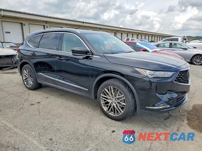 Czwarte zdjęcie samochodu z boku: 2022 ACURA MDX ADVANCE VIN:5J8YE1H84NL033711 - miniatura