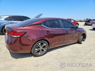 Trzecie zdjęcie samochodu z tyłu: 2022 NISSAN SENTRA SV VIN:3N1AB8CVXNY288968 - miniatura
