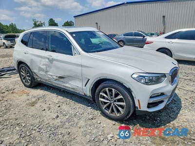 Czwarte zdjęcie samochodu z boku: 2019 BMW X3 SDRIVE30I VIN:5UXTR7C57KLF28981 - miniatura