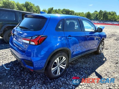 Trzecie zdjęcie samochodu z tyłu: 2024 MITSUBISHI OUTLANDER SPORT S/SE VIN:JA4ARUAU9RU008861 - miniatura