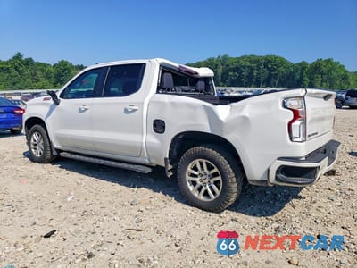 Drugie zdjęcie samochodu z przodu: 2021 CHEVROLET SILVERADO K1500 RST VIN:3GCUYEED2MG464329 - miniatura