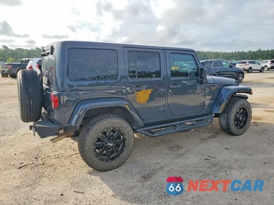 Trzecie zdjęcie samochodu z tyłu: 2017 JEEP WRANGLER UNLIMITED SAHARA VIN:1C4HJWEG5HL697863 - miniatura