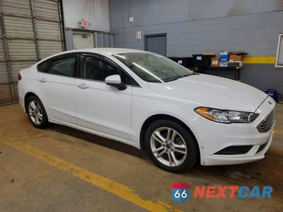 Czwarte zdjęcie samochodu z boku: 2018 FORD FUSION SE VIN:3FA6P0HD9JR237848 - miniatura
