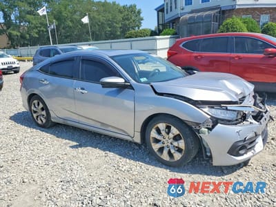 Czwarte zdjęcie samochodu z boku: 2016 HONDA CIVIC EX VIN:19XFC1F37GE008882 - miniatura