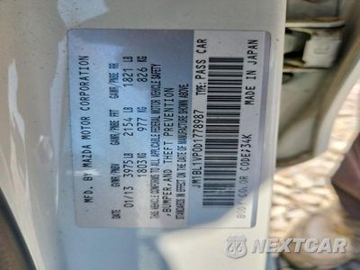 Zdjęcie 12 z 12 samochodu: 2013 MAZDA 3 I VIN:JM1BL1VP0D1778987 - miniatura