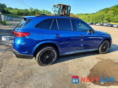 Trzecie zdjęcie samochodu z tyłu: 2023 MERCEDES-BENZ GLC 300 4MATIC VIN:W1NKM4HBXPF026499 - miniatura
